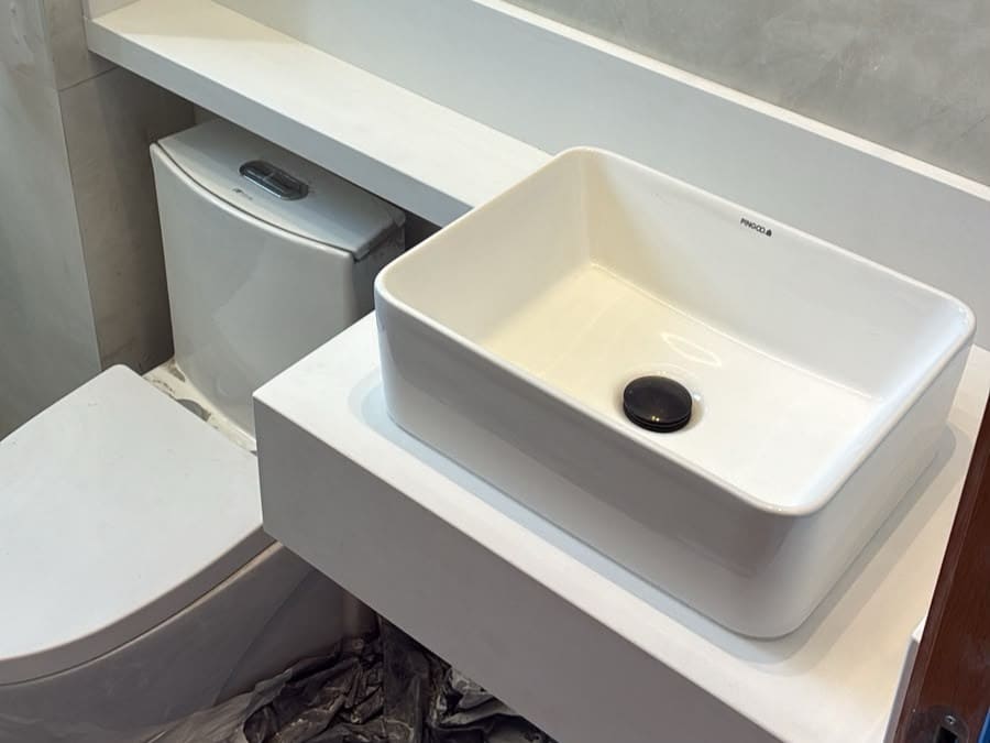 Bancada de mármore e granito 1